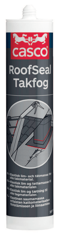Sika Roofseal Takfogmassa 300 ml Svart
