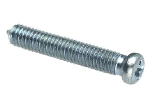 ASSA 461726800057 Cylinderskruv med midja, förzinkad 28 mm