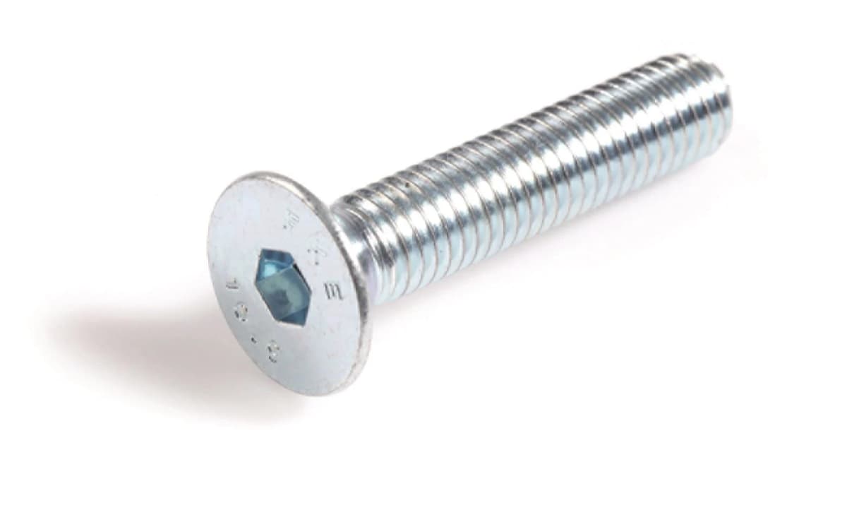 Arvid Nilsson 14402520 Insexskruv 1000-pack, ISO 10642 (DIN 7991), MF6S A4 M2.5 x 20 mm