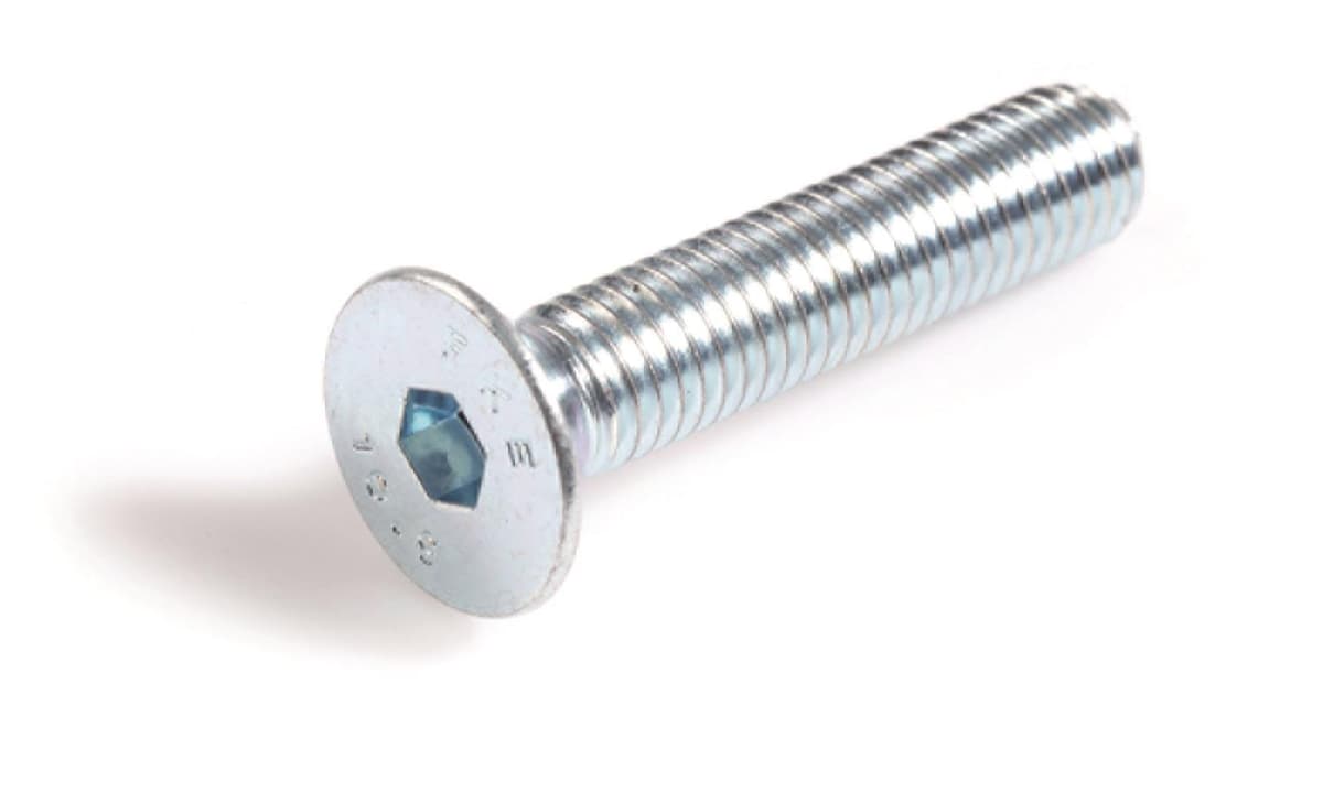 Schäfer & Peters 106422825 Sexkanthålsskruv M8, MF6S, ISO 10642 (DIN 7991), A2 M8 x 25 mm, 100-pack