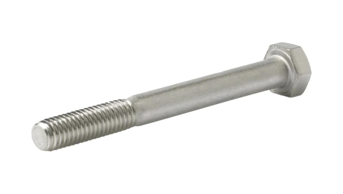 Schäfer & Peters 0931480590 Sexkantsskruv M5 DIN 931, M6S A4/80 M5 x 90 mm, 100-pack