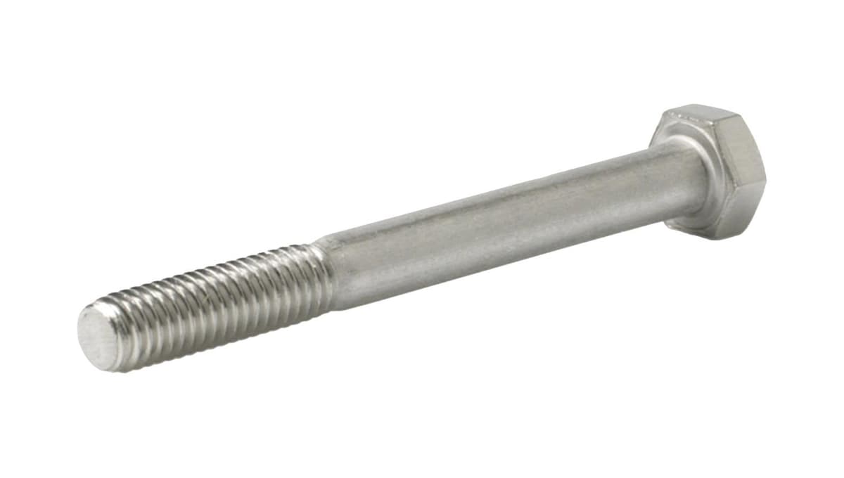 Schäfer & Peters 09314806130 Sexkantsskruv M6 DIN 931, M6S A4/80, 100-pack M6 x 130 mm