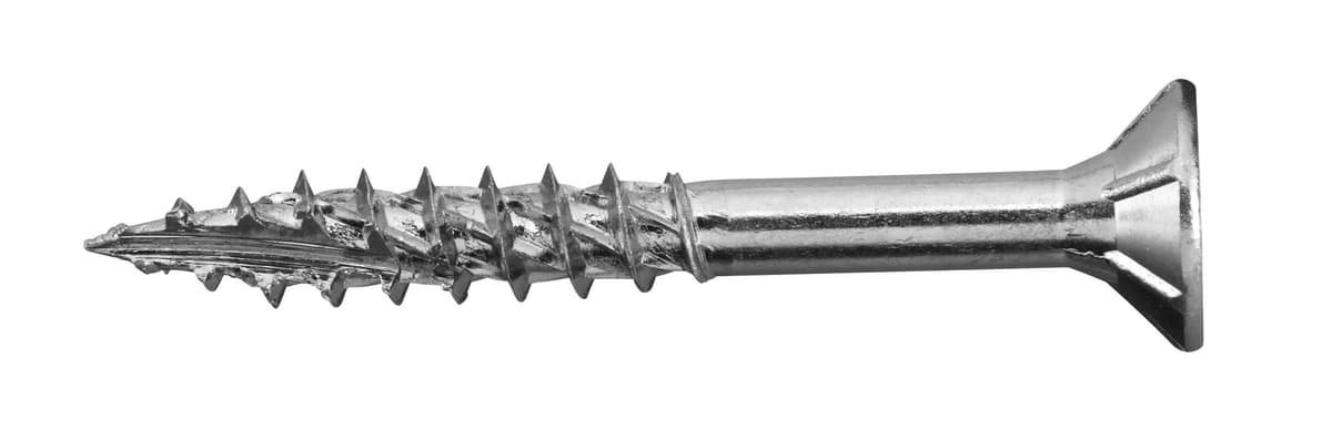 Jetting Screws 5705080 Träskruv 5 mm TFT, FZB 5,0 x 80 mm, 100-pack
