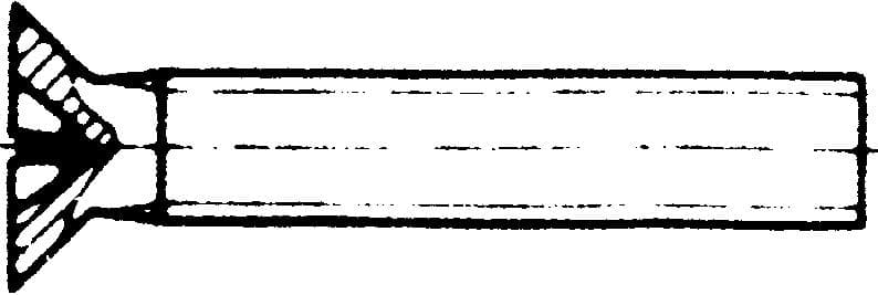 REYHER 009637009030020 Spårskruv M3, MFS, Mässing, DIN 963 A M3x20 mm, 200-pack