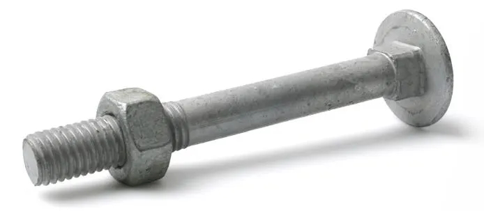Arvid Nilsson 14912160 Vagnsbult M12 MVBF 4.6 FZV, med mutter M12 x 160 mm, 25-pack
