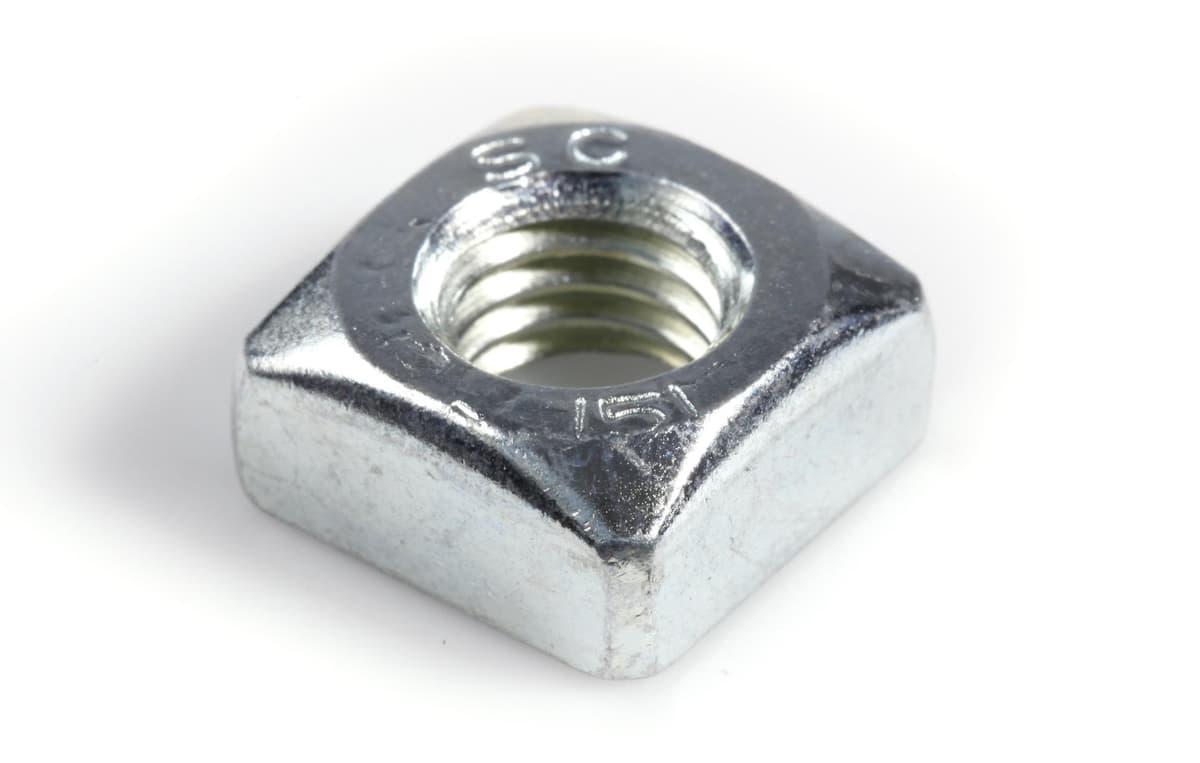 Arvid Nilsson 11708000 Fyrkantsmutter M8 DIN 557, M4M-5 FZB, 100-pack