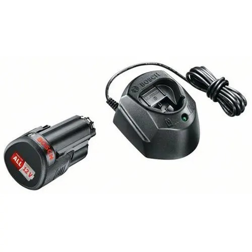Bosch DIY GAL 1210 CV + 2x1,5Ah Laddpaket 2 st 1,5Ah batterier och laddare
