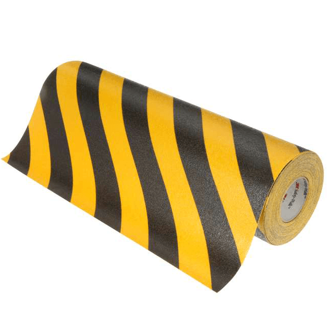 3M Safety-Walk 613 Halkskyddstejp svart/gul 102 mm x 18.3 m
