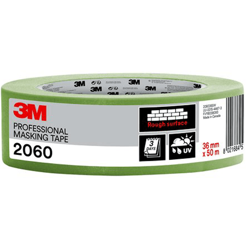 3M 2060 Maskeringstejp 36 mm x 50 m
