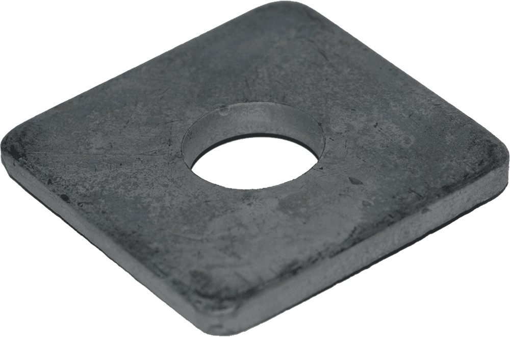 Arvid Nilsson 83116040 Fyrkantsbricka FZV DIN 436, S4B, 50-pack 18 x 40 x 4 mm